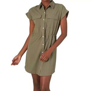 Wrangler Dress Women’s XS ATG All Terrain Gear Angler Green Utility Gorpcore